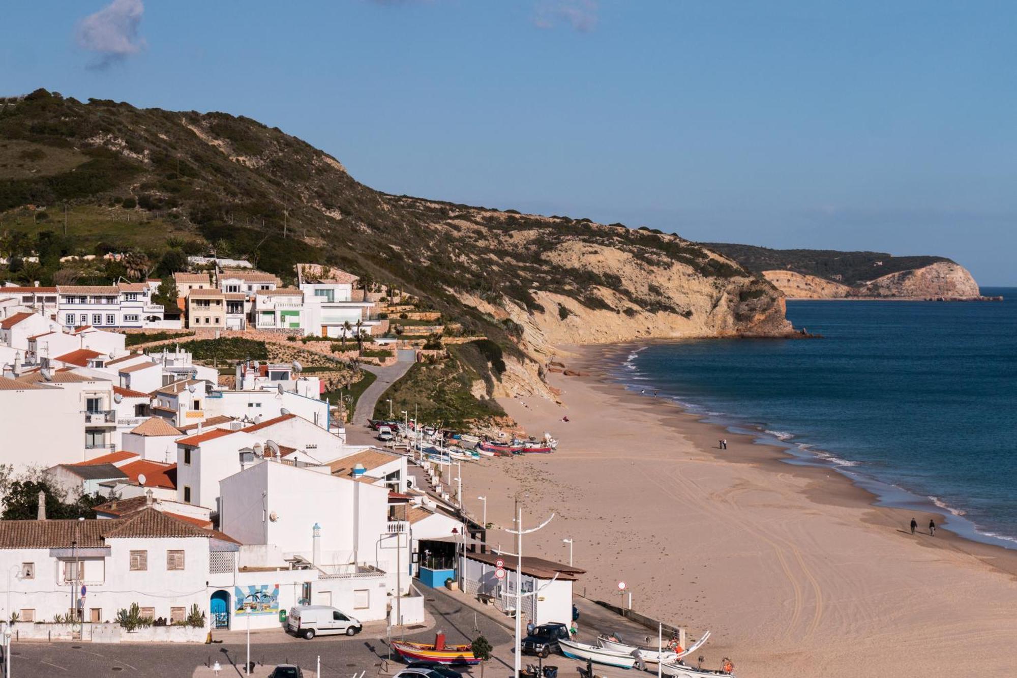 Fortaleza Sea View Villa Miramar - Downstairs Apartment II Burgau Bagian luar foto